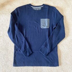 Banana Republic Long Sleeve Waffle Knit Shirt